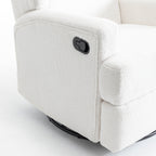 31'' W Manual Glider Swivel Glider Rocker Recliner Nursery Set of 2
