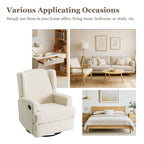 31'' W Manual Glider Swivel Glider Rocker Recliner Nursery Set of 2