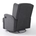 31'' W Manual Glider Swivel Glider Rocker Recliner Nursery Set of 2