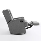 31'' W Manual Glider Swivel Glider Rocker Recliner Nursery Set of 2