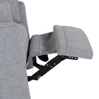 32 Nursing Rocker Recliner,Swivel Glider with 2 Pillows,Comfort Chair