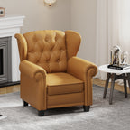 35.04 Adjustable Tufted Arm Chair with Sturdy Legs