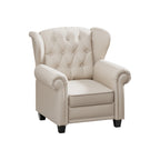 35.04 Adjustable Tufted Arm Chair with Sturdy Legs