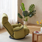 360 Degree Rotatable Sofa Chair Adjustable Lounge Chair Foldable Game Chair Recliner with Phone Holder
