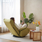 360 Degree Rotatable Sofa Chair Adjustable Lounge Chair Foldable Game Chair Recliner with Phone Holder