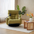 360 Degree Rotatable Sofa Chair Adjustable Lounge Chair Foldable Game Chair Recliner with Phone Holder