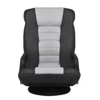 360-Degree Swivel Gaming Floor Chair with Foldable Adjustable Backrest