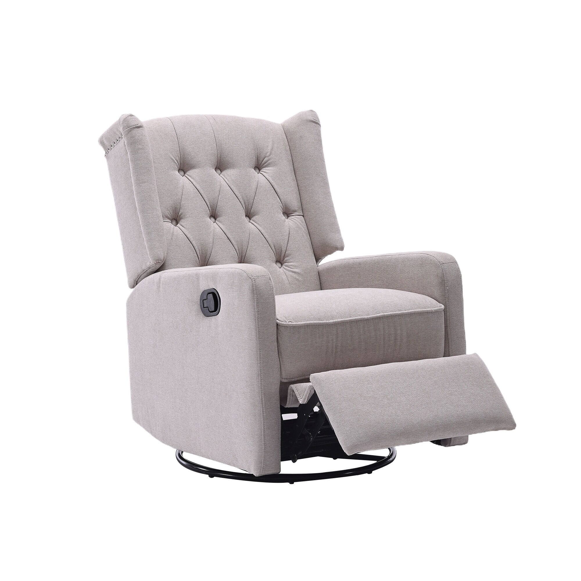 360 Degree Swivel Nursery Rocking Chair