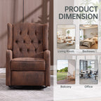360 Degree Swivel Nursery Rocking Chair