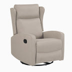 360 Swivel Rocking Recliner Chair with Adjustable Backrest - Modern Design for Living Room, Office and Entertainment Spaces