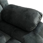 360° Rotatable Swing Manual Massage Rocker Recliner With Heat And Vibration