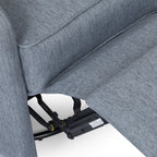 360° Rotation Lounge Chair with Classic Style for Living Room or Bedroom, Lever-Control Recliner for Reading & Relaxation