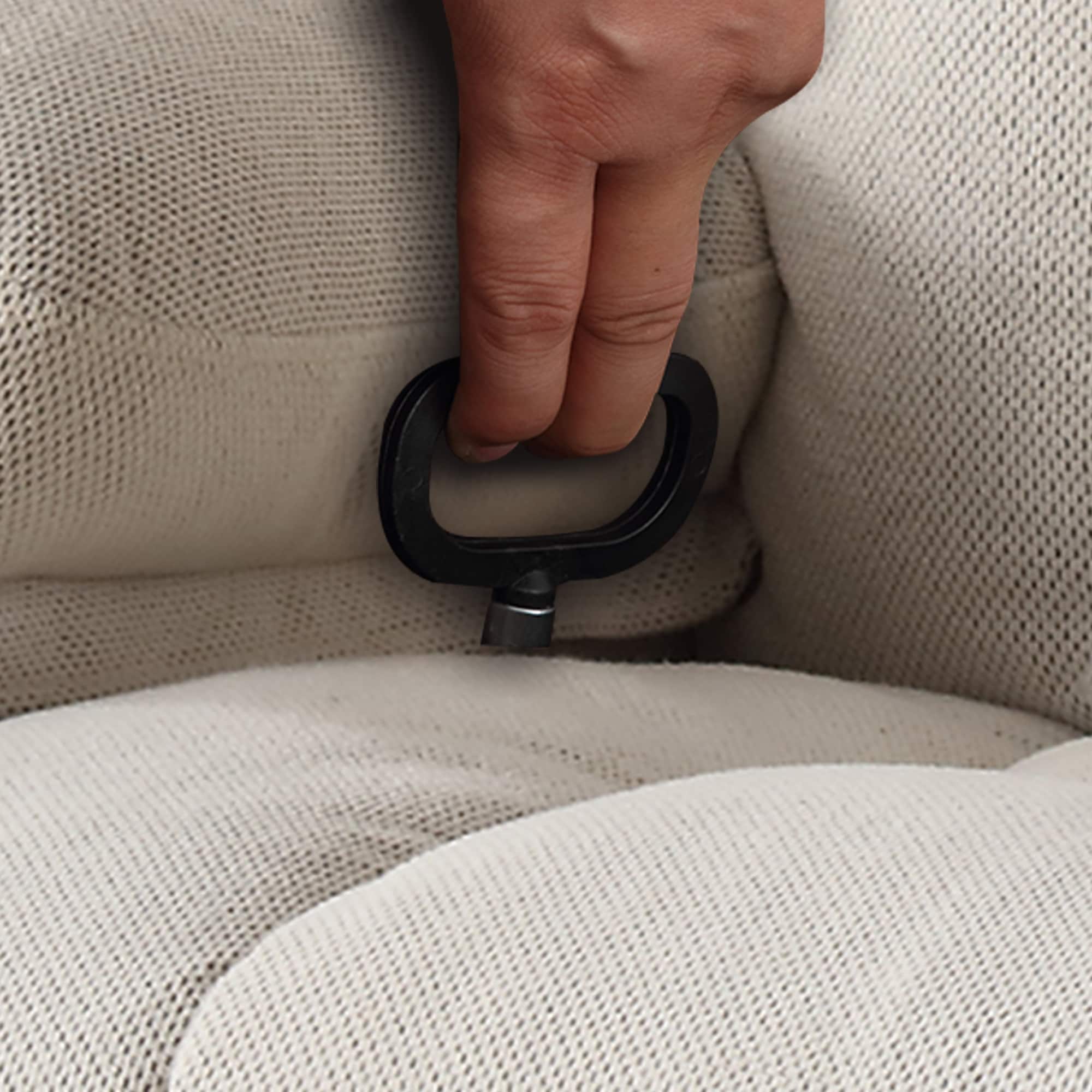 360° Swivel Heated Massage Recliner with USB Charging, Cup Holders, Side Storage, and Plush Fleece Upholstery