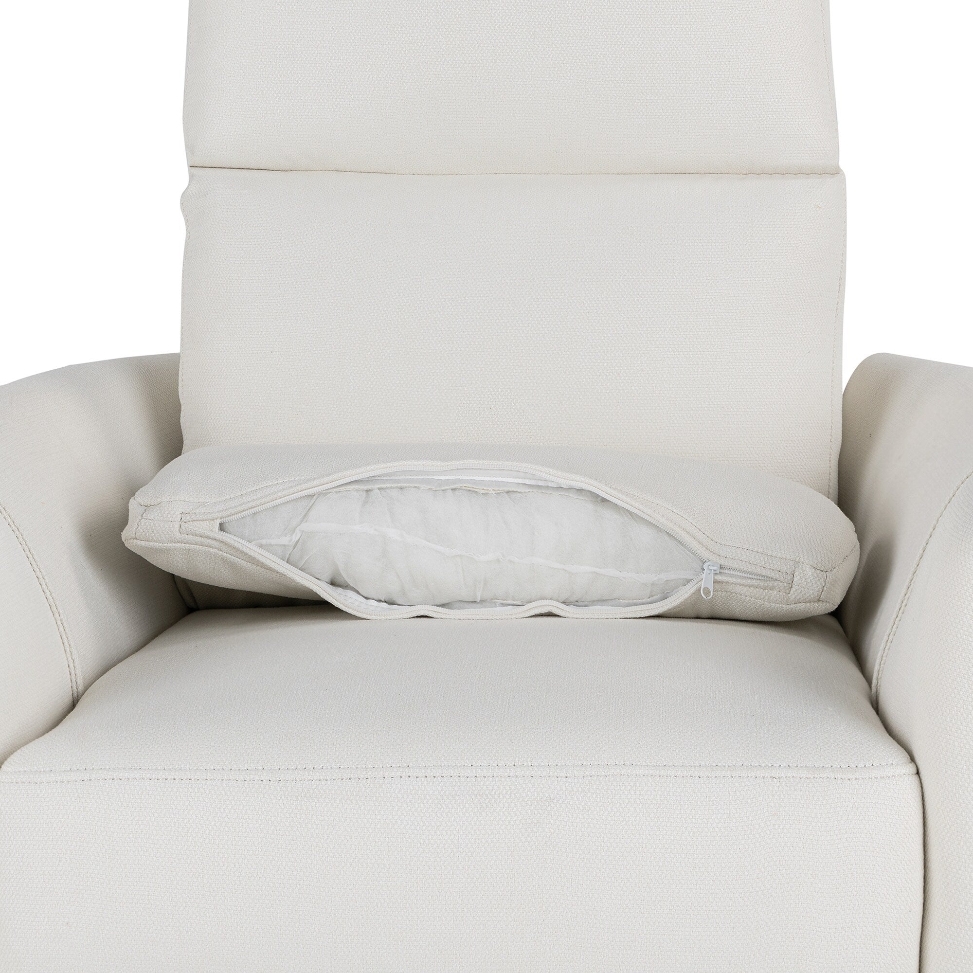 360° Swivel Manual Recliner with Rocking & Adjustable Back