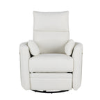 360° Swivel Manual Recliner with Rocking & Adjustable Back