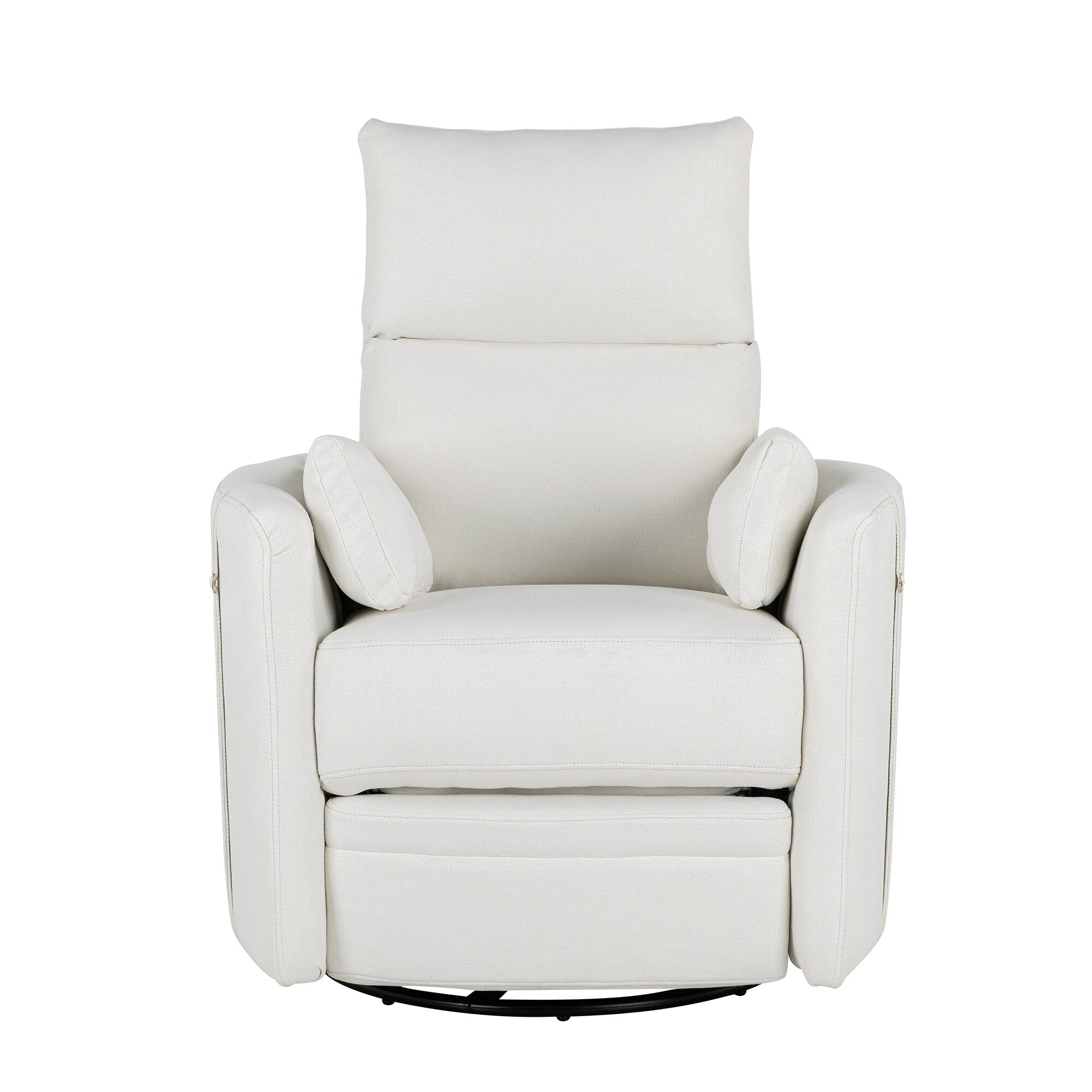 360° Swivel Manual Recliner with Rocking & Adjustable Back