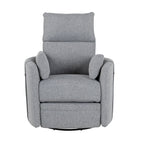 360° Swivel Manual Recliner with Rocking & Adjustable Back