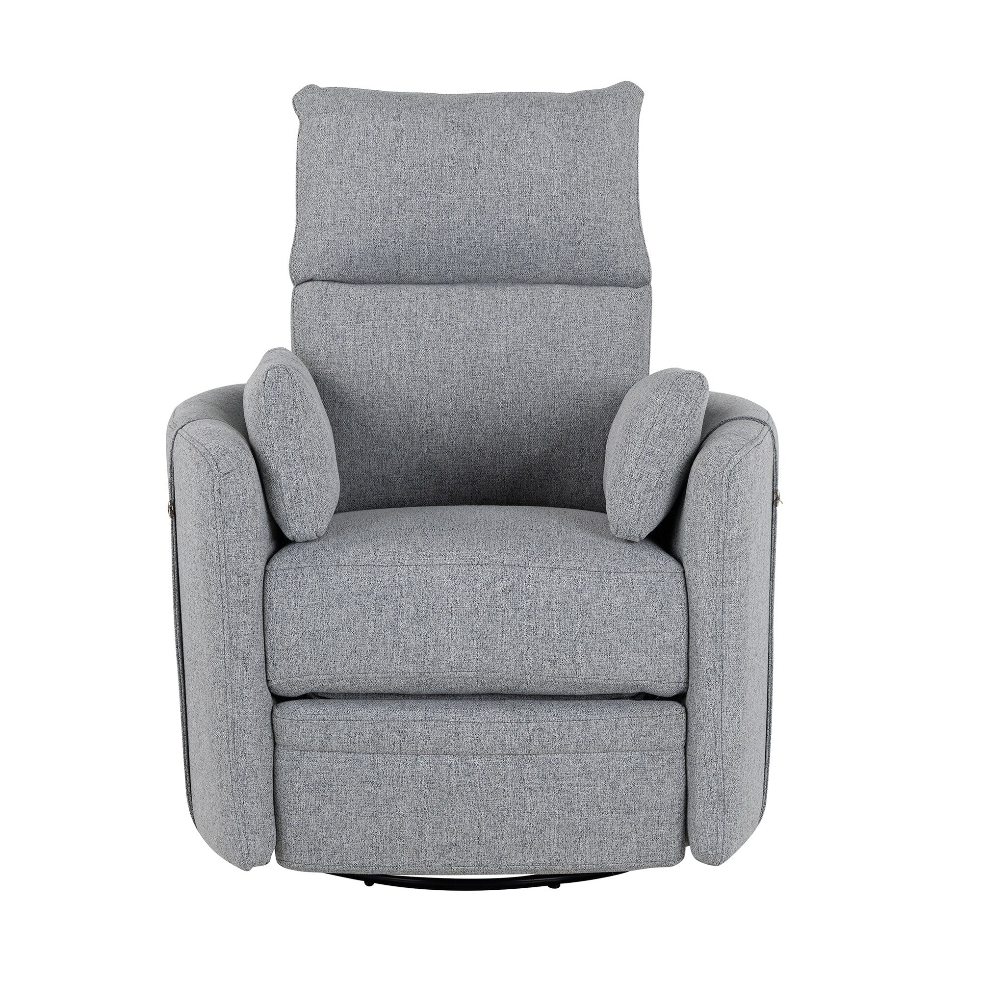 360° Swivel Manual Recliner with Rocking & Adjustable Back