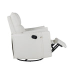 360° Swivel Manual Recliner with Rocking & Adjustable Back