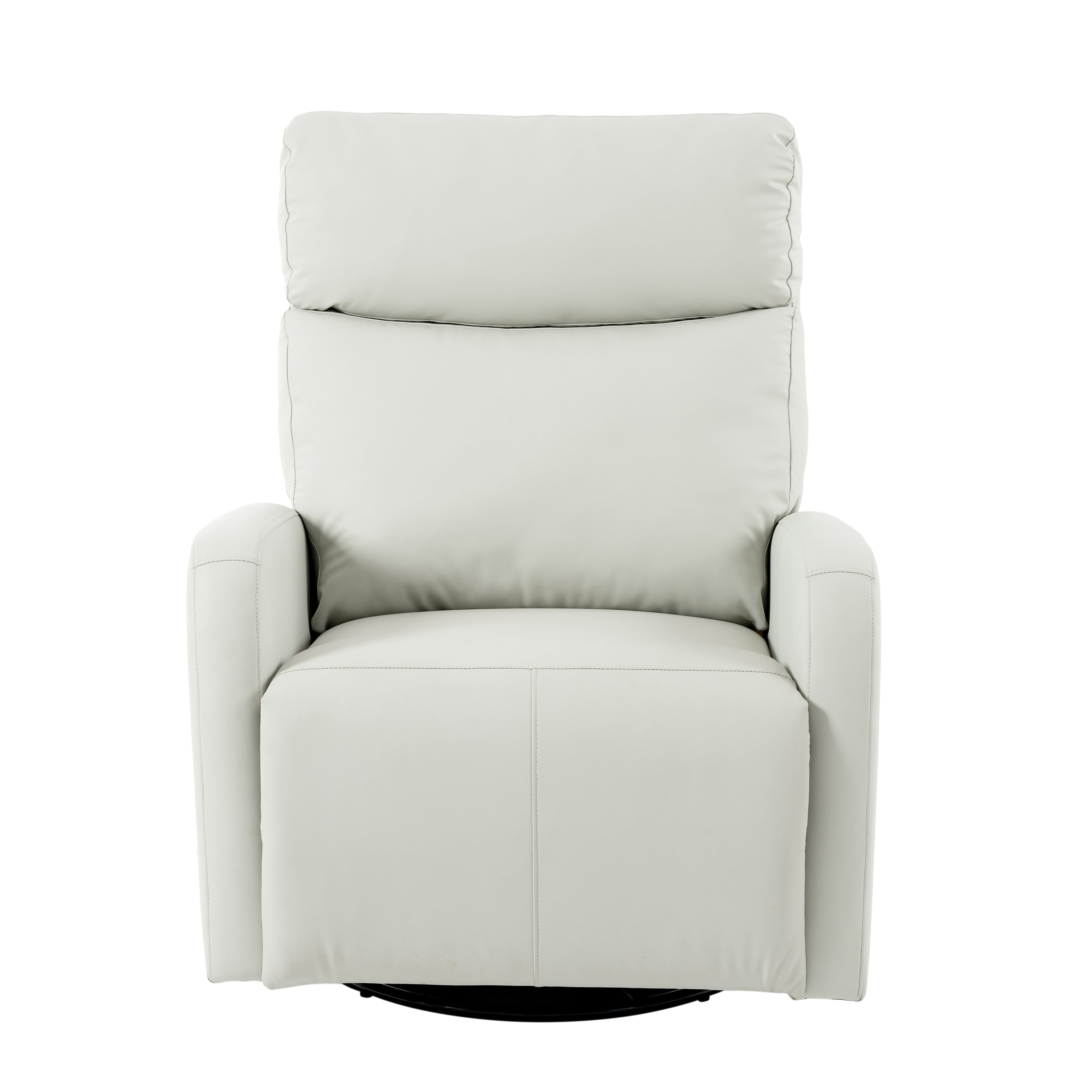 360° Swivel Reclining Glider Chair with Footrest, Phone Holder, and Adjustable Positions for Home Theater & Living Room