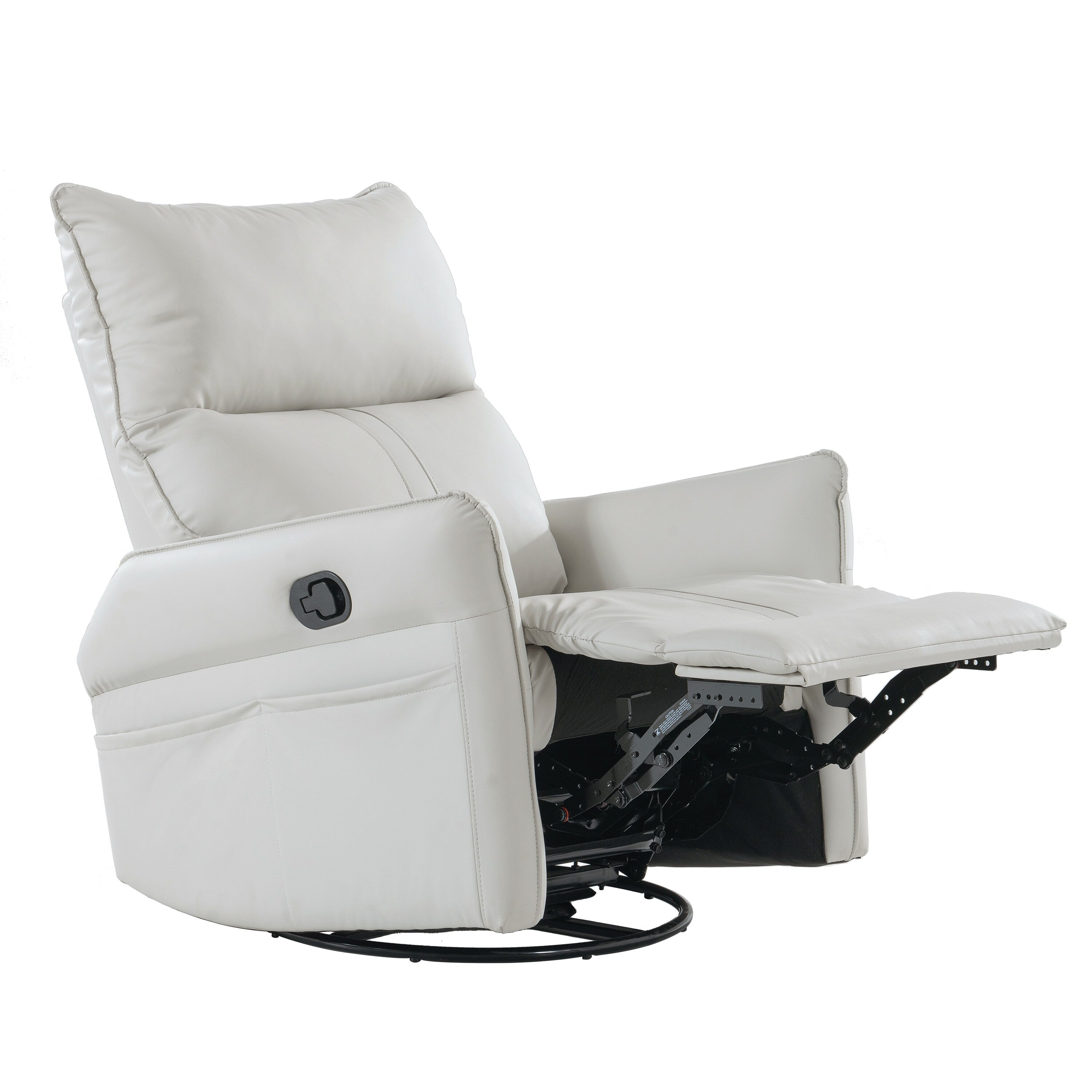 360Â° Swivel Rocker Manual Recliner Chair for Living Room, Bedroom