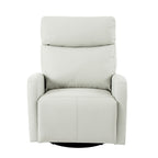 360Â° Swivel Rocking Recliner Chair with Phone Holder, Footrest, Adjustable Position for Living Room & Home Theater