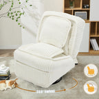 360° Swivel Rocking Single Sofa