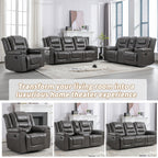 360°Swivel and Rocking Home Theater Recliner