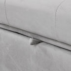 39.8 Single Folding Ottoman Sofa Bed with Adjustable Back and Pillows for Living Room