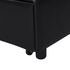 39.8 Single Folding Ottoman Sofa Bed with Adjustable Back and Pillows for Living Room