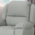 39 Wide Faux Leather Manual Swivel Standard Recliner