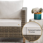 4 - Person Outdoor Seating Group with Cushions