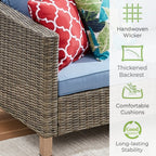 4 - Person Outdoor Seating Group with Cushions