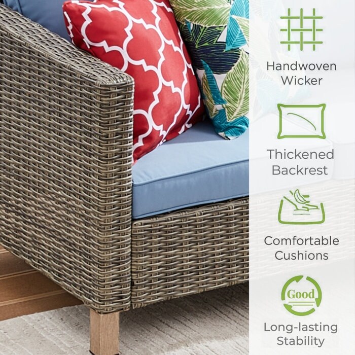 4 - Person Outdoor Seating Group with Cushions