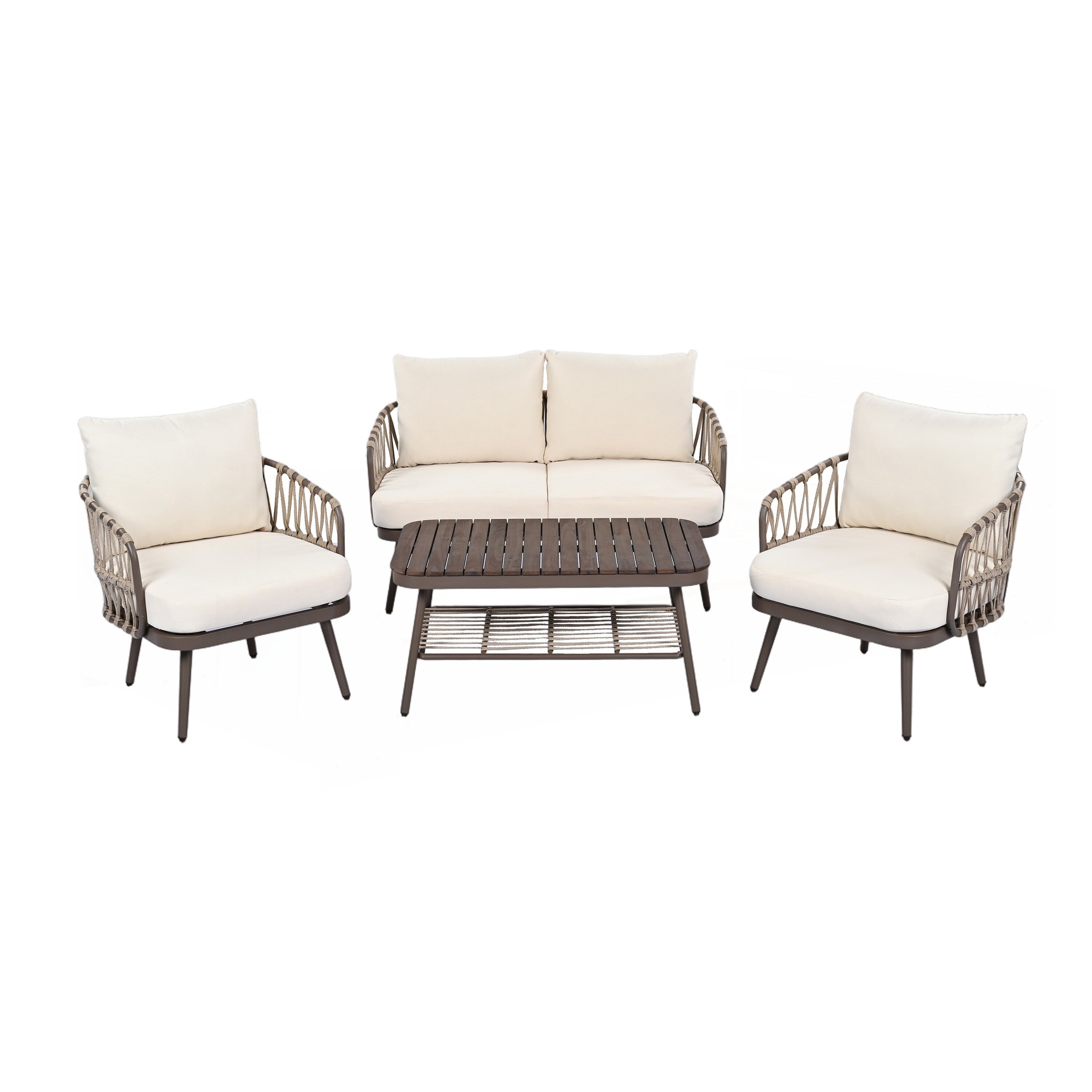 4-Piece Outdoor Patio Furniture Set