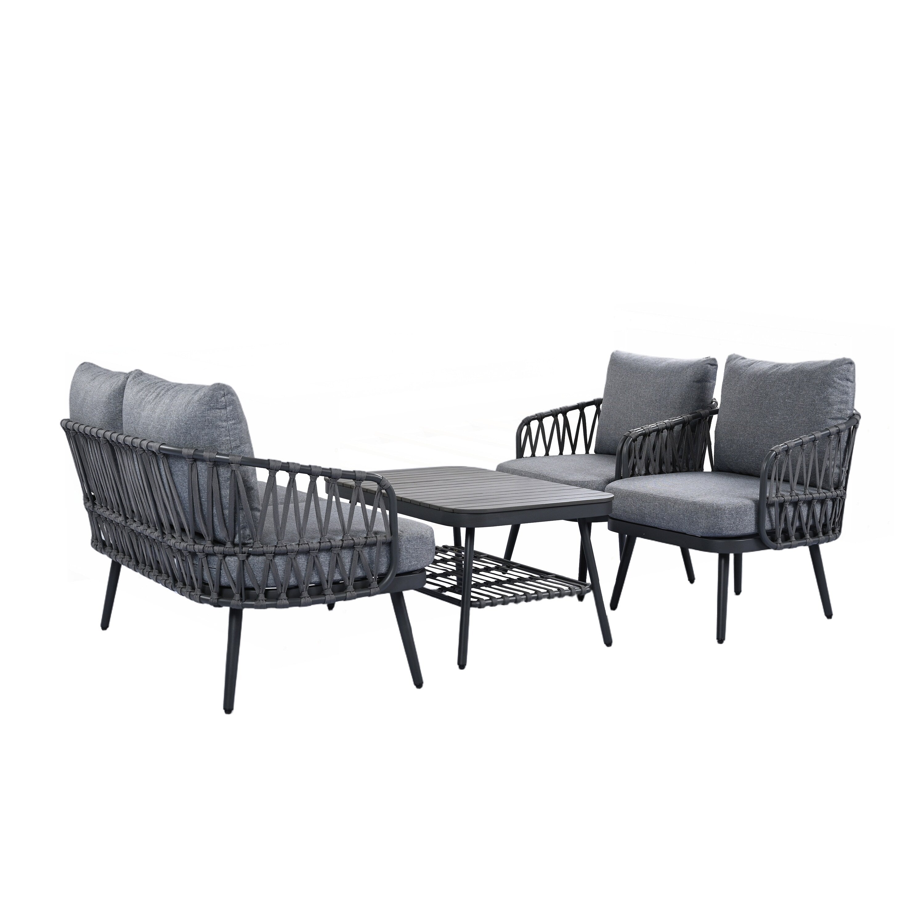 4-Piece Outdoor Patio Furniture Set