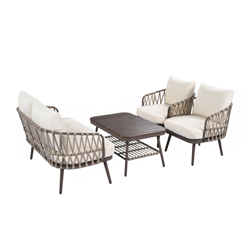 4-Piece Outdoor Patio Furniture Set