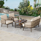 4-Piece Outdoor Patio Furniture Set