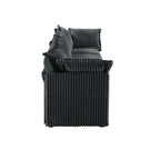 4-Seater Corduroy Slipcovered Sofa with Extra Deep for Living Room