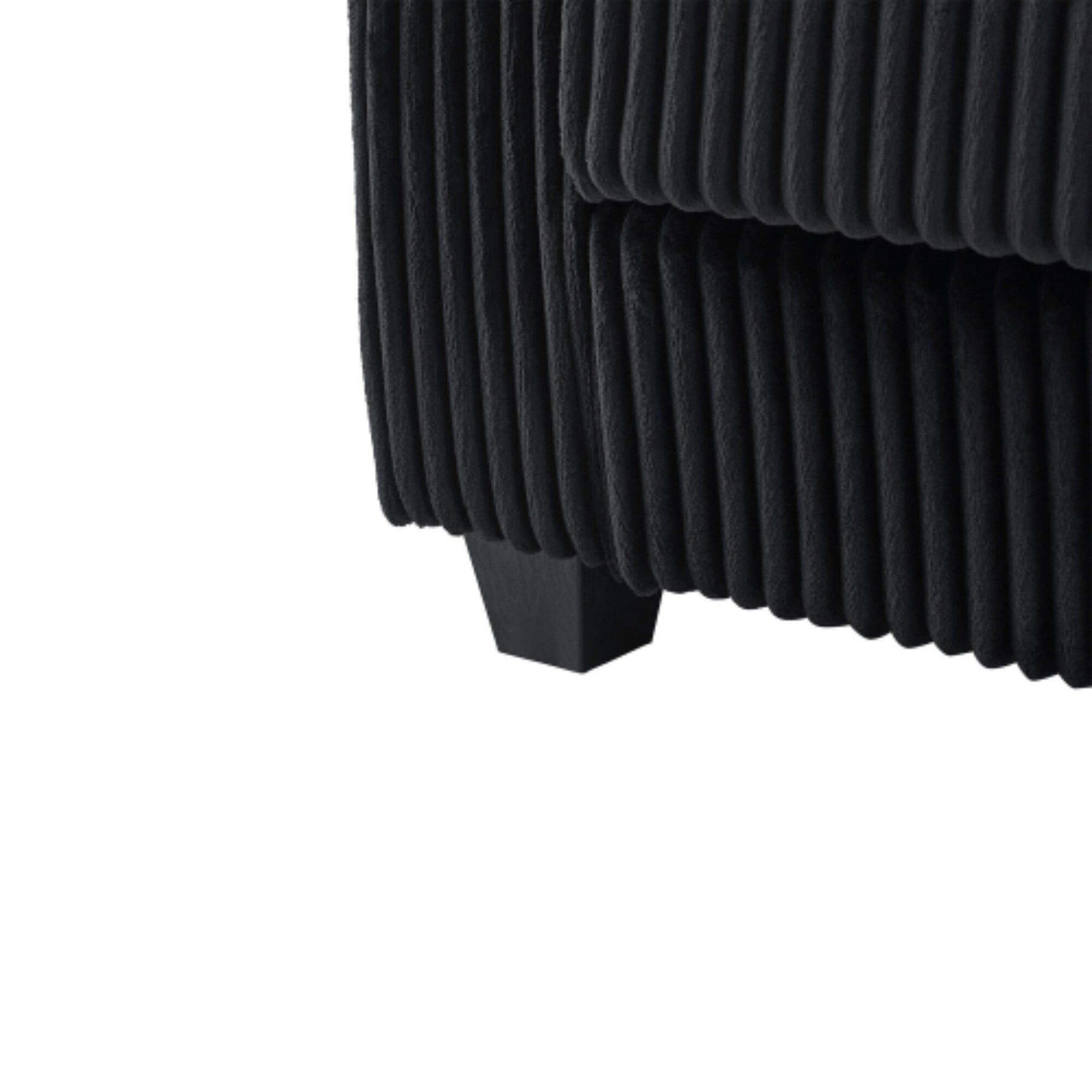 4-Seater Modern Corduroy Sofa Couch with USB Ports, Hidden Storage, and Flip-Top Cup Holders