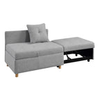 4-in-1 Single Convertible Sofa Bed with Adjustable Back