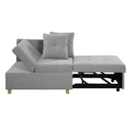 4-in-1 Single Convertible Sofa Bed with Adjustable Back
