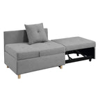 4-in-1 Single Convertible Sofa Bed with Adjustable Back