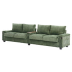 4-seater Corduroy Sofa Couch