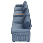 4-seater Corduroy Sofa Couch