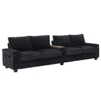 4-seater Corduroy Sofa Couch