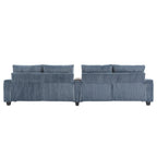 4-seater Corduroy Sofa Couch
