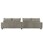 4-seater Corduroy Sofa Couch