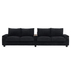 4-seater Corduroy Sofa Couch