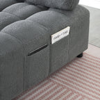40.2-Inch Convertible Sofa Bed for Living Room or Office Use